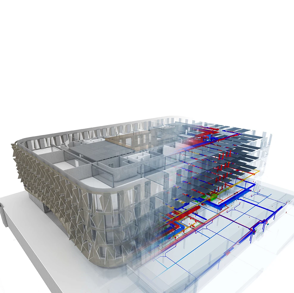 Low Price 3d Architecture Designing Building Information Modeling Design Service