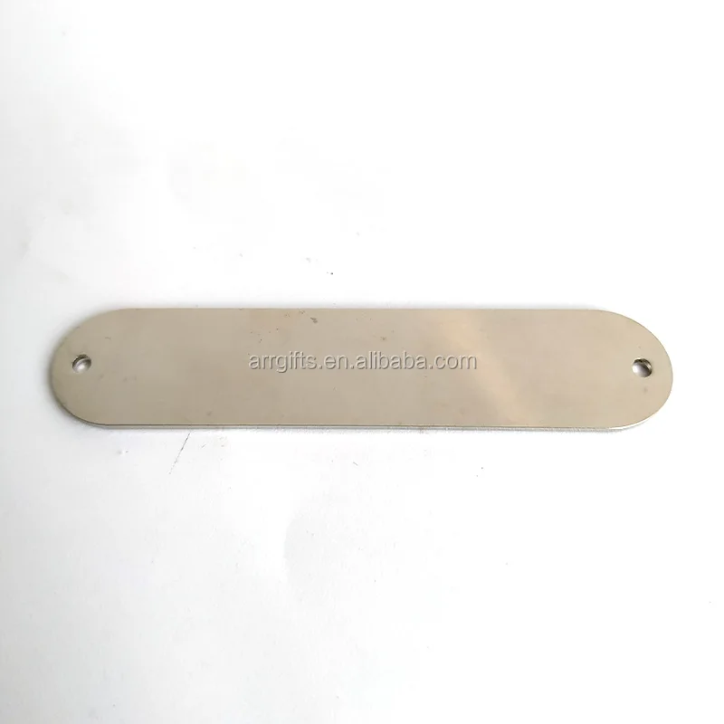 Vertical Bar Plate for Engraving Name Date Bar Blank Personalized Rectangle Pet Identity ID Dog Tags