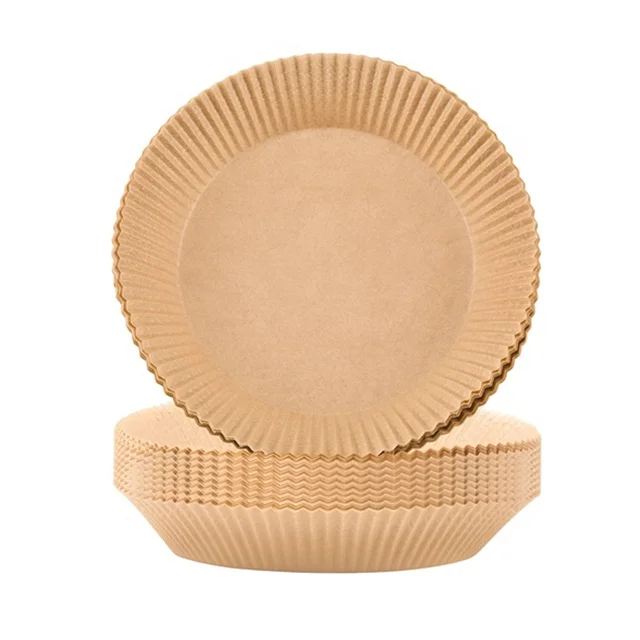 50PCS  non-stick Air Fryer Disposable Paper Liners , Cooking and baking oil-proof parchment Paper for Air Fryer