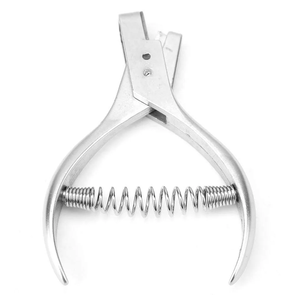 Sewing Clamp Pliers Garment Cutting Tool,Stainless Steel Cloth Leather Notched Cardboard Pattern Single Proofing Pliers