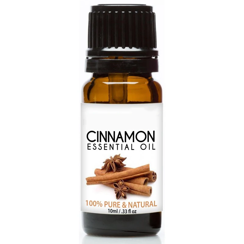 OEM Cinnamon Essential Oil 100% Pure Undiluted Therapeutic Grade For Aromatherapy Aid Blood Circulation & Muscle Ache