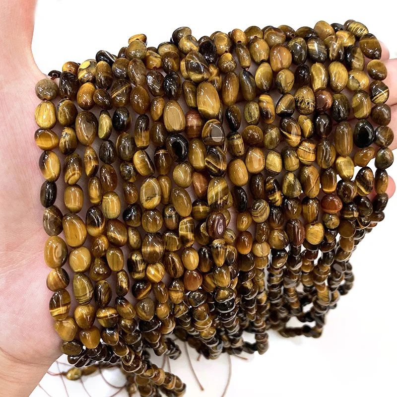 Strawberry Quartz Rose Quartz Lapis Lazuli New Jade 5*8mm Natural Stone Tumble Chip Nugget Beads For Jewelry Making (AB1975)