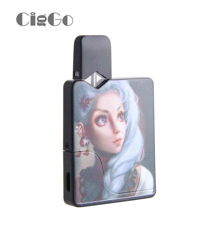 
CBD Vape Pen CigGo J Box Pod Slim Design Great Alternative Pod System to JUU Vape 