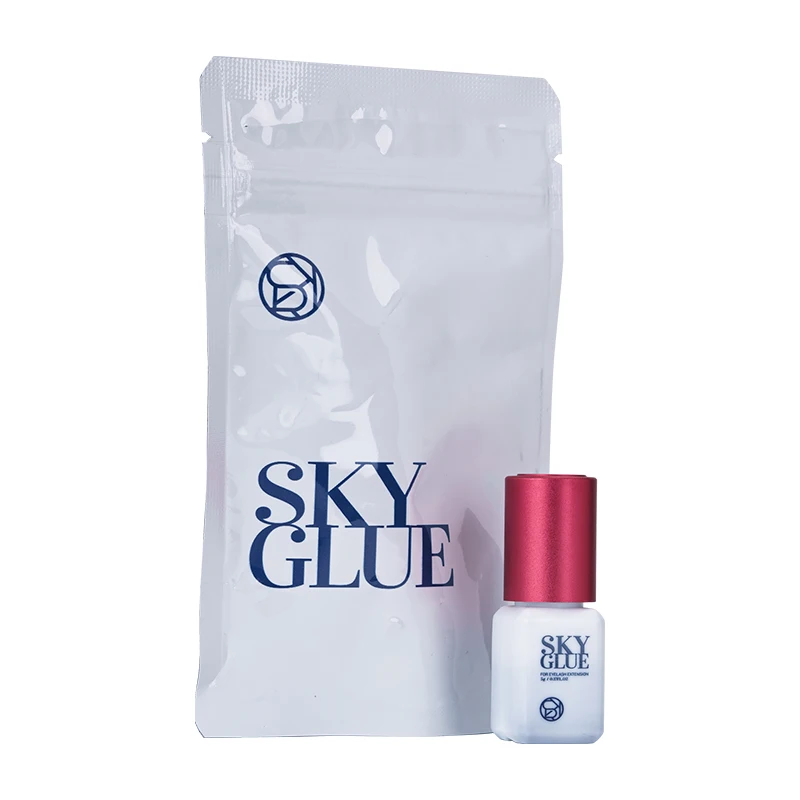 S+ Sky Glue  Eyelash Extension Glue  Wholesale 1-2S Dry  eyelash 100% Factory SKY Red Hat Eyelash Glue