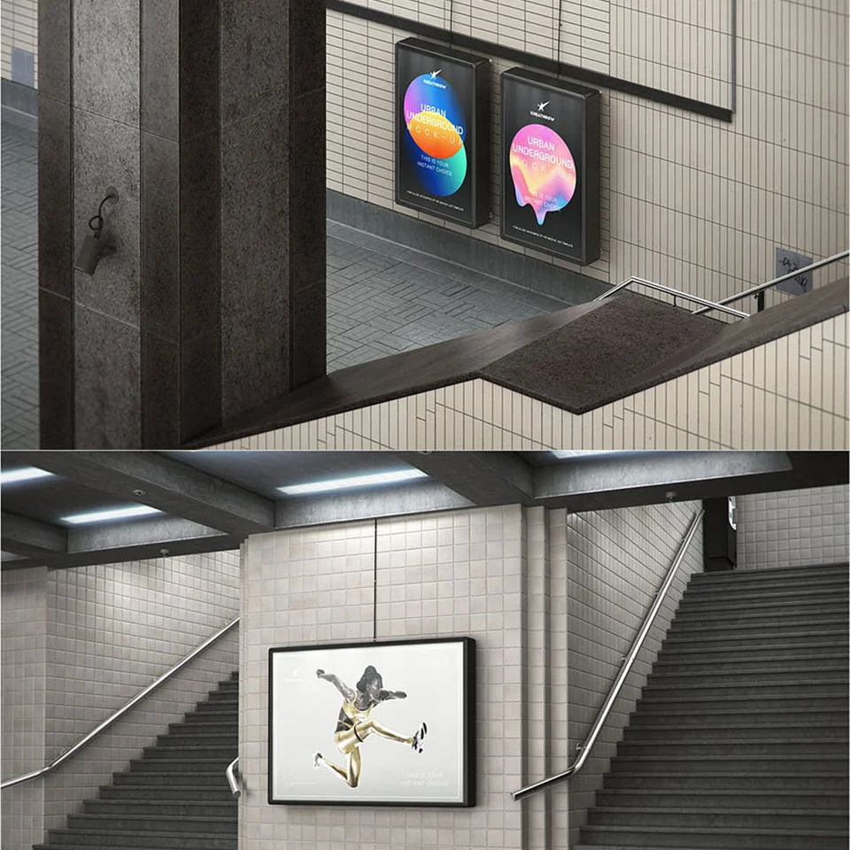 Poster custom banners pvc coated banners advertising poster movie artwork with frame artwork prints