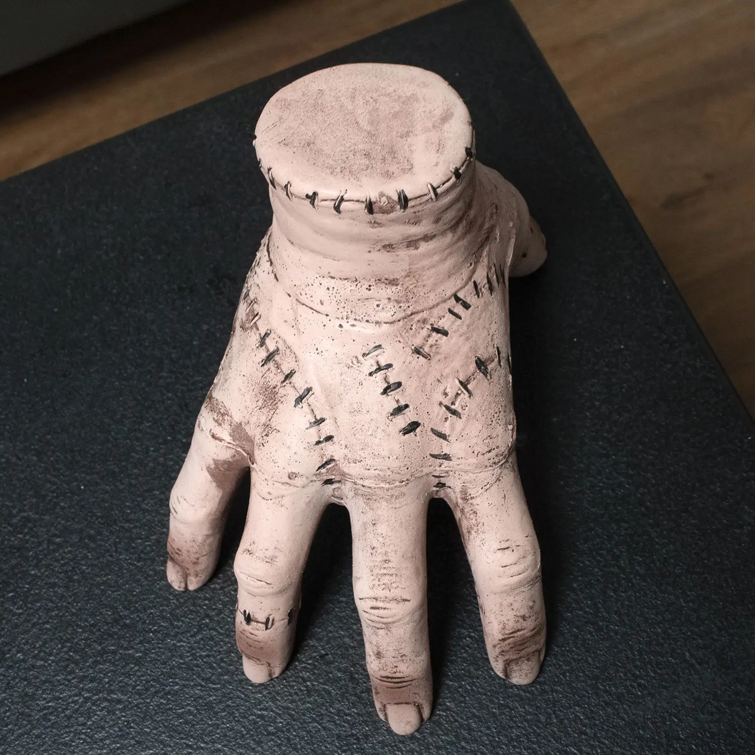 Wednesday Addams Family Thing Hand, 2024 Latex Addams Family Thing Hand Prop Shoulder Sitter, Addams Family Thing Hand