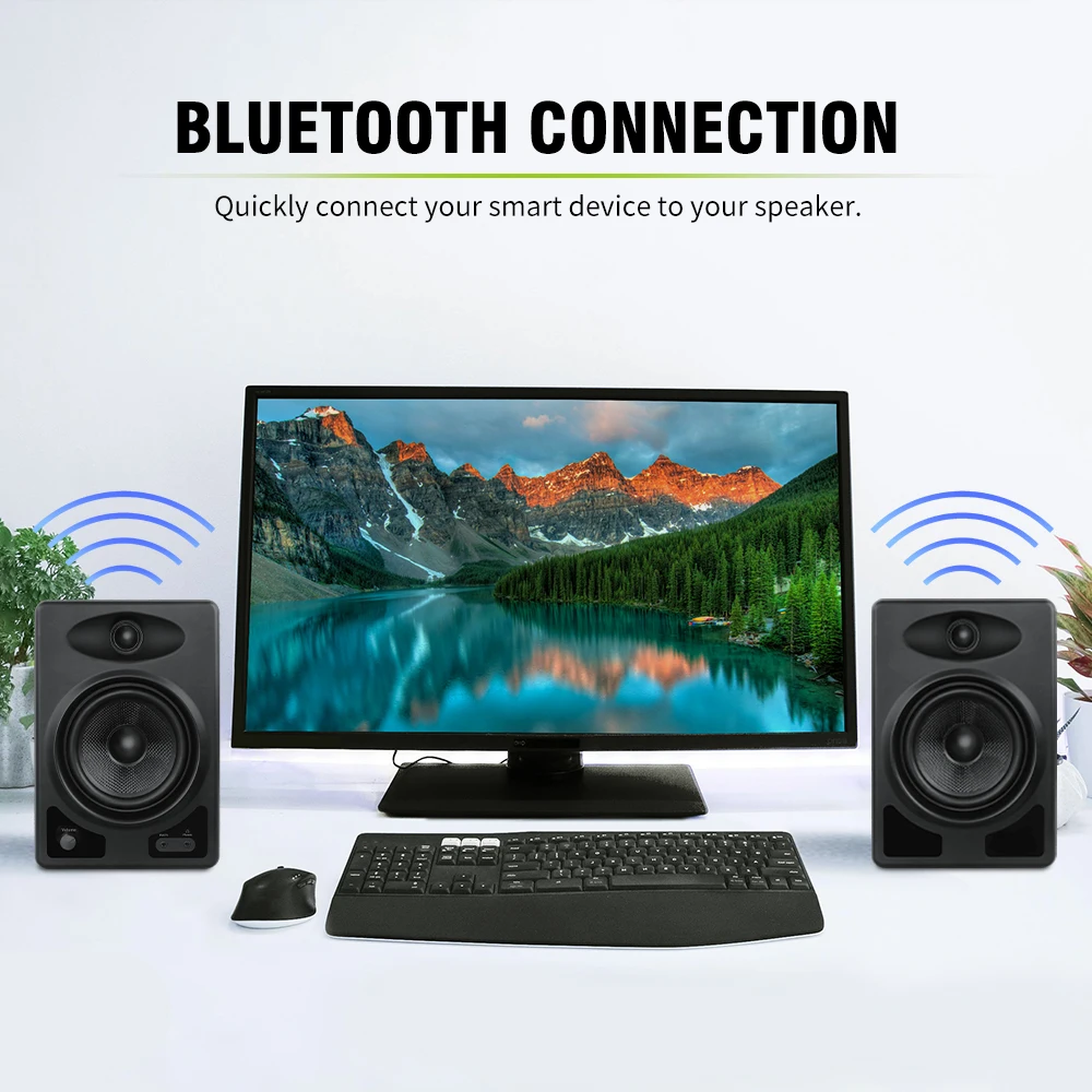 Factory direct supply 5 inch studio senior active monitor speakers for small control room