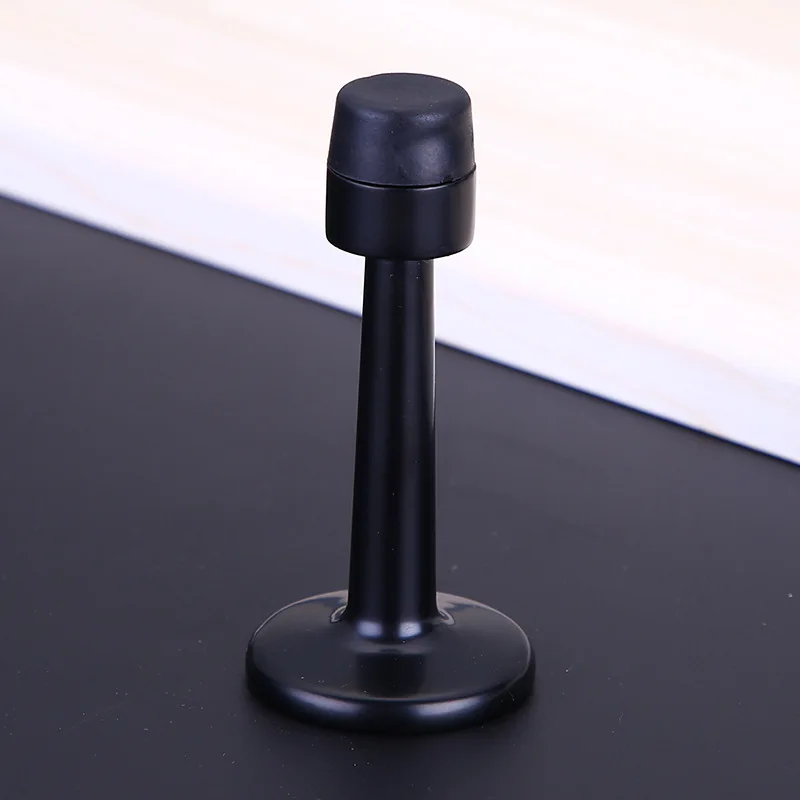 Bedroom Silent steel Door Stopper Strong  Door Plug Wholesale Wall Protector Anti Collision  rubber Door Holder