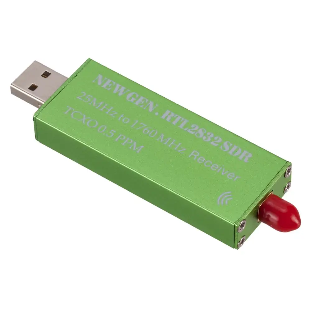 USB адаптер RTL-SDR RTL2832U + R820T2 + 1Ppm TCXO ТВ тюнер приёмник