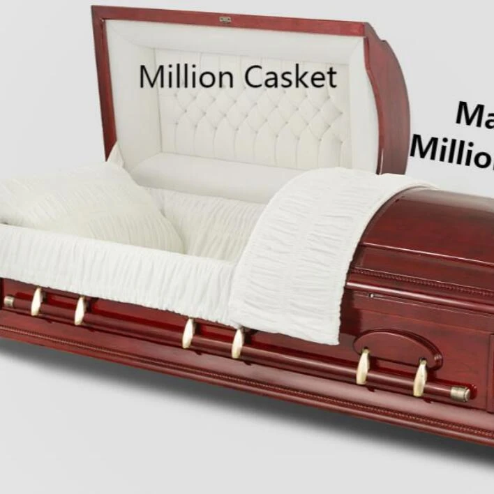 wholesale cheap price excellent American Standard casket from  top one manufacturer supplier million casket  solid wood casket
