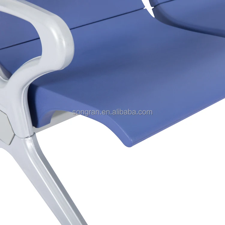 good price popular PU(polyurethane)airport waiting chair for hospital public place