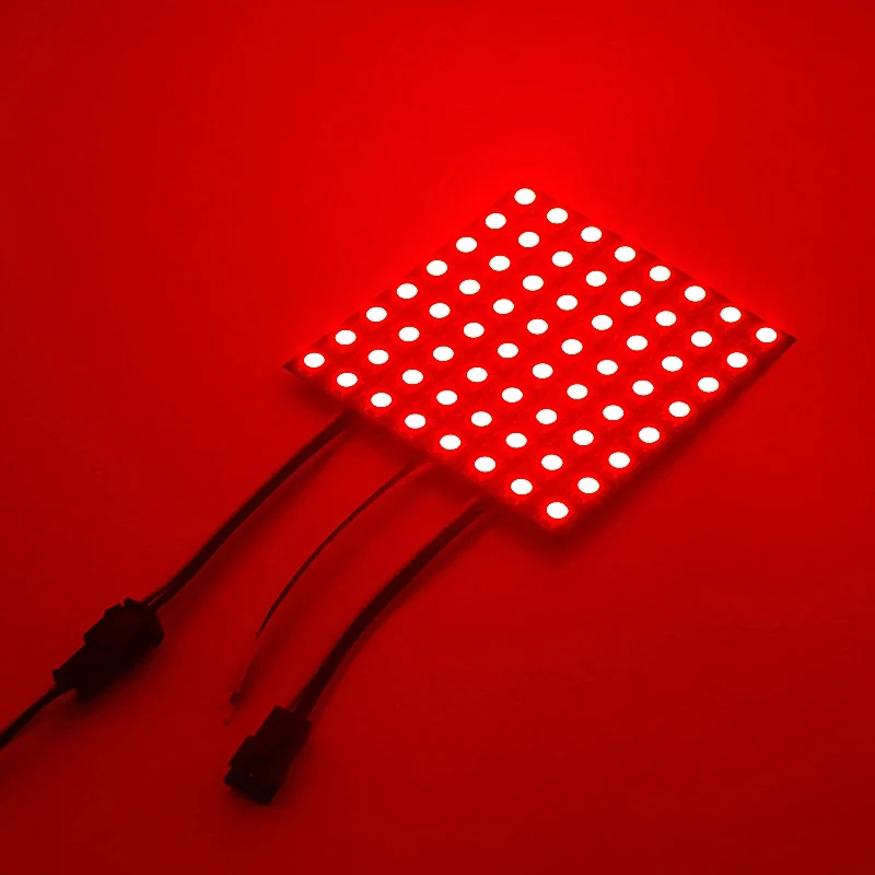 DC5V 8x8 16x16 8x32 Pixels ws2812 Individually Addressable Digital Flexible LED Panel Pixels Screen