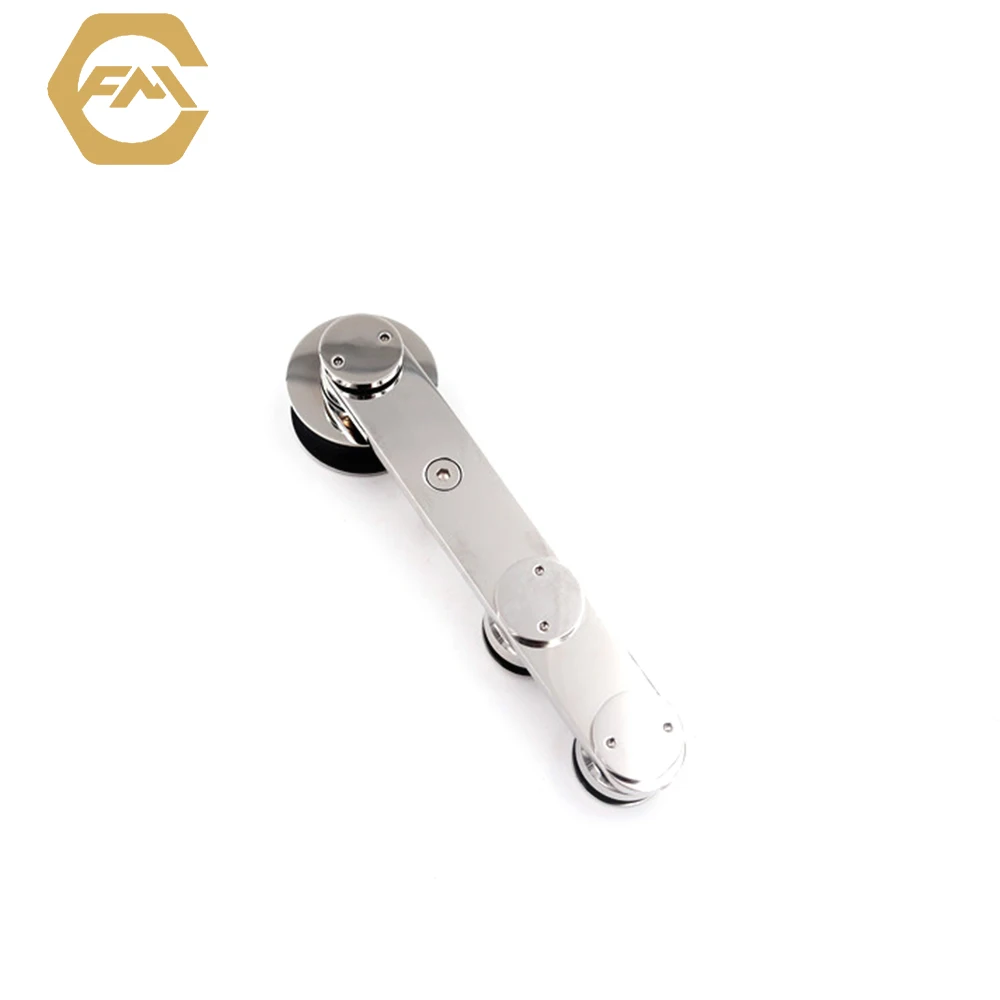 FAM-0051 нержавеющая сталь 304 выполненные раздвижная душевая комната стекла для раздвижных дверей фурнитура