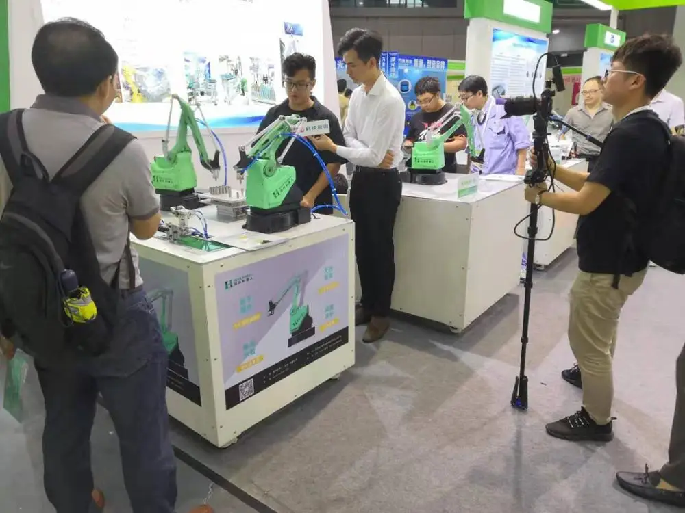 mini replace cartesian industrial 4 dof robotic arm  arduino control ur3e robot