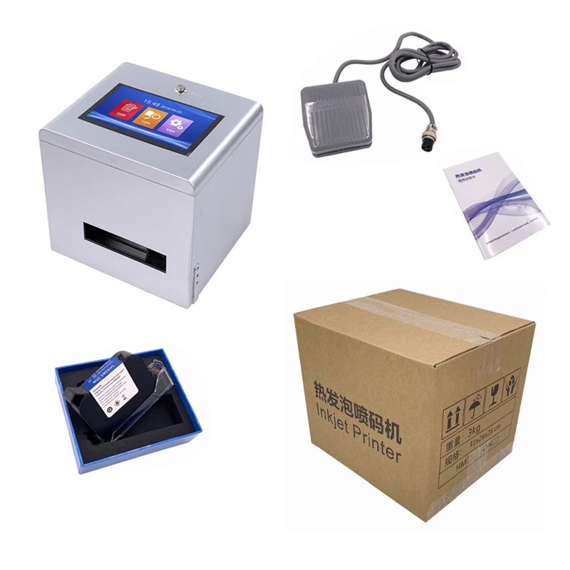 Expiry Date Coding Desktop Static Inkjet Printer For Items Inkjet Printing Machine