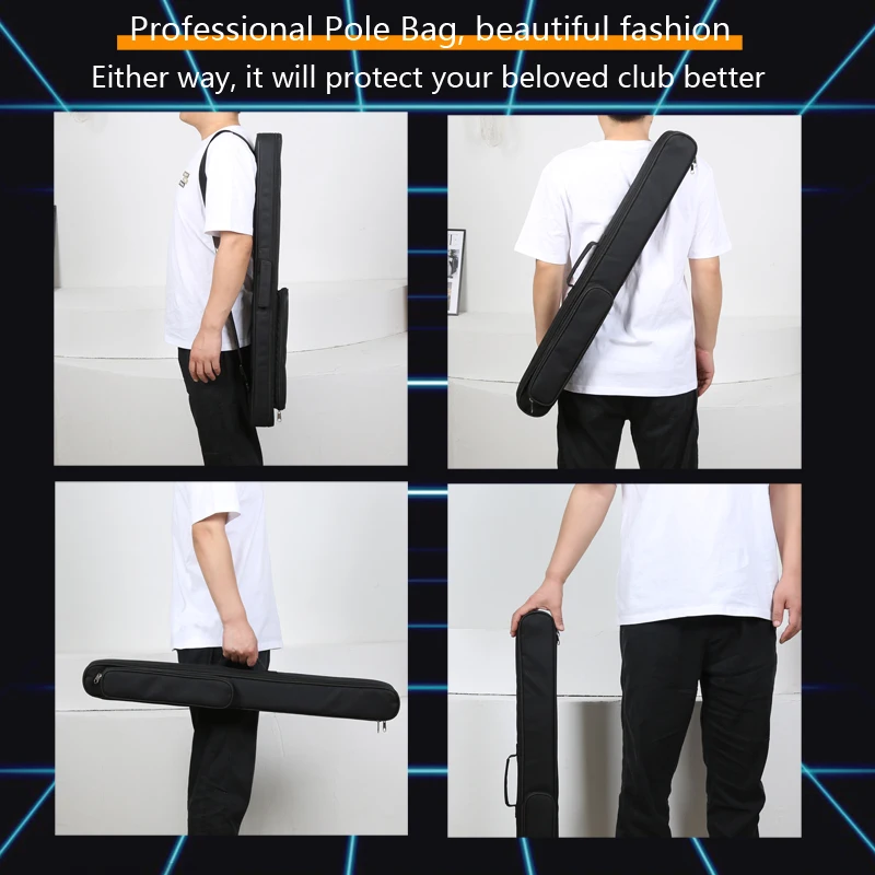 Пользовательские водонепроницаемые чехлы для снукера и бильярда с регулируемым плечевым ремнем набивкой