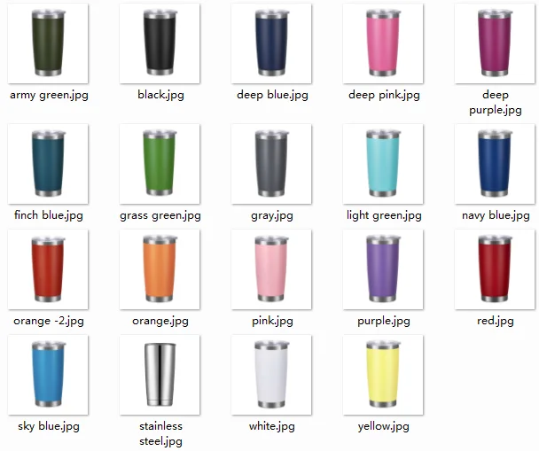 Factory direct wholesale Insulated Stainless Steel 20 Oz Travel Beverage Tumbler Coffee Wine Cup Mug