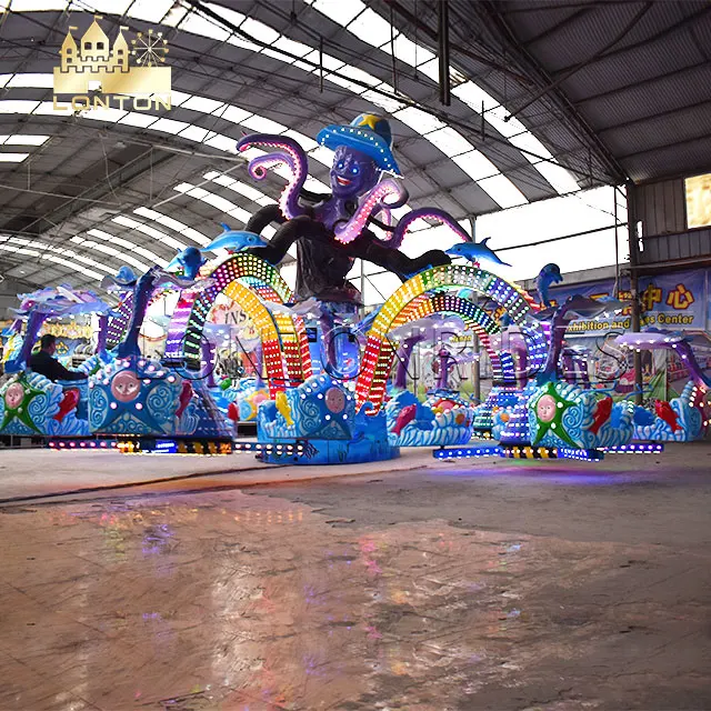 Cheap Amusement Park Rides Sea Big Octopus For Park Outdoor Games Price