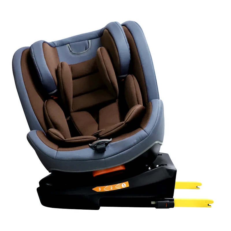 Cheaper 360 rotate 0 - 36 Kgs 0 - 12 years baby safety seat use in for car with ISOFIX + Top tether system group 0 1 2 3