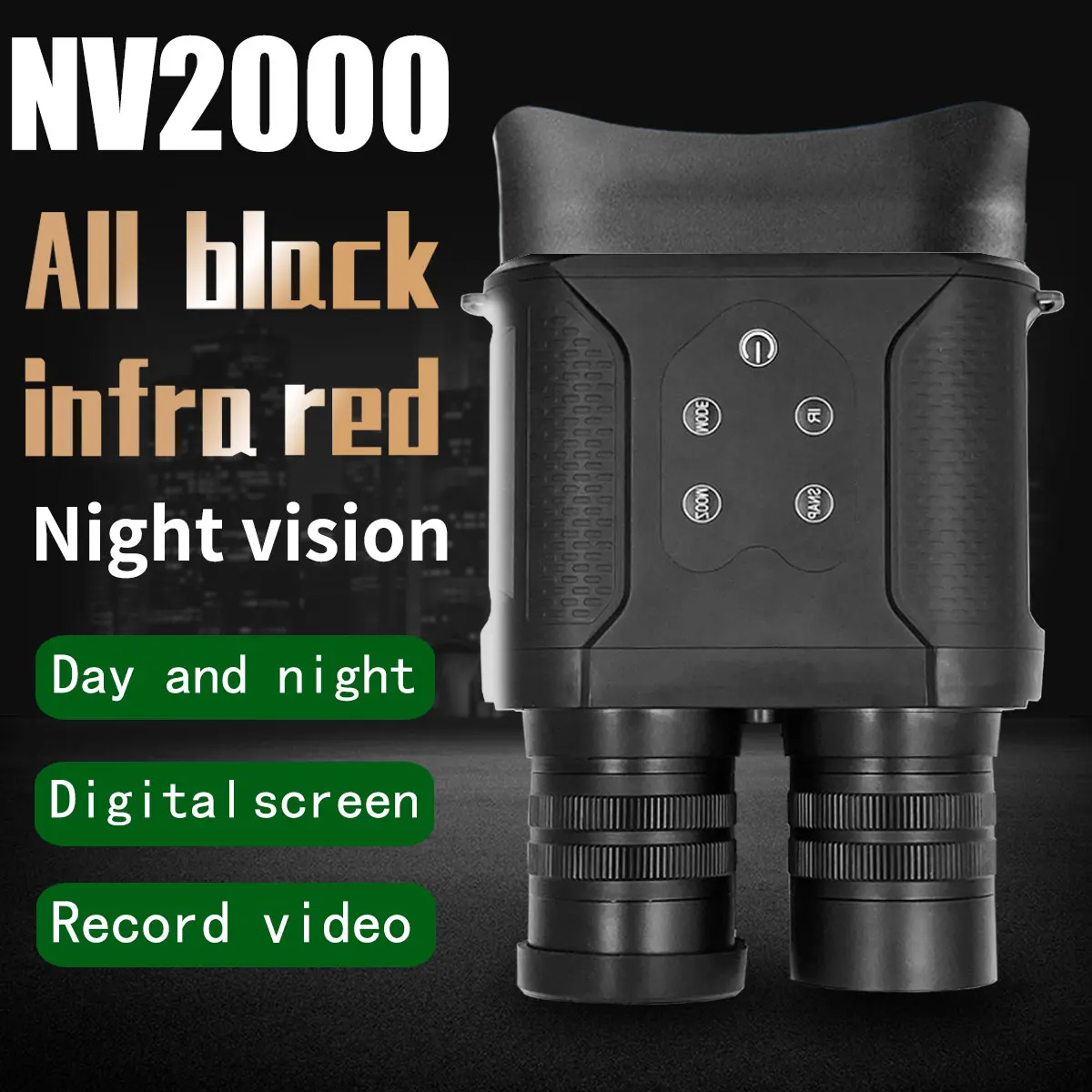 2021 Новый мини NV2000 1080P Full HD цифровой охотничий инфракрасный бинокль