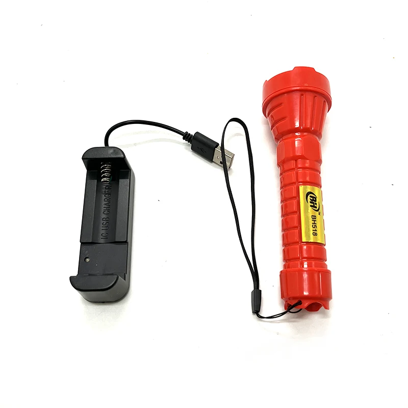 New Hand Lamp Flashlight Mini Assembly Plug Wild Fish Light Long Time Brightness Flashlighting
