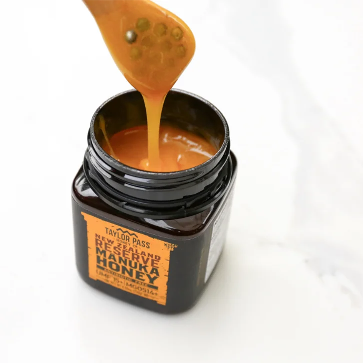 100% Pure Premium Sustainable Award Winning New Zealand Non-GMO Unique Higher Factor Reserve Active Manuka UMF15+ Honey 250g