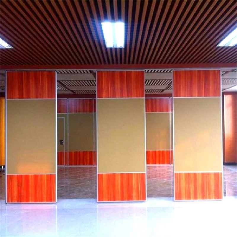 Подвижные деревянные раздвижные перегородки