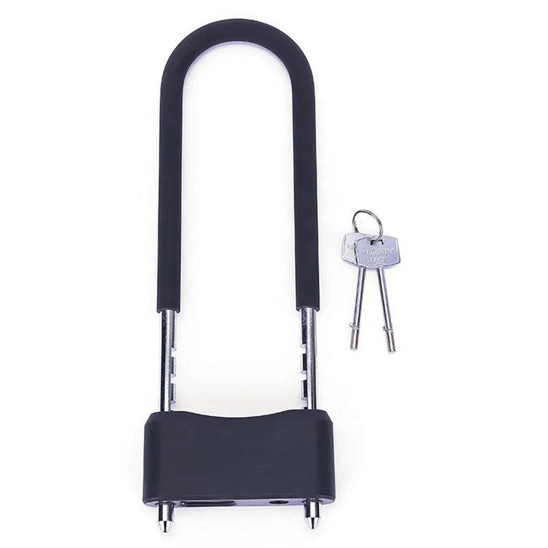 Glass Door Bicycle Lock Fingerprint Smart Folding Fingerprint Bicycle Lock