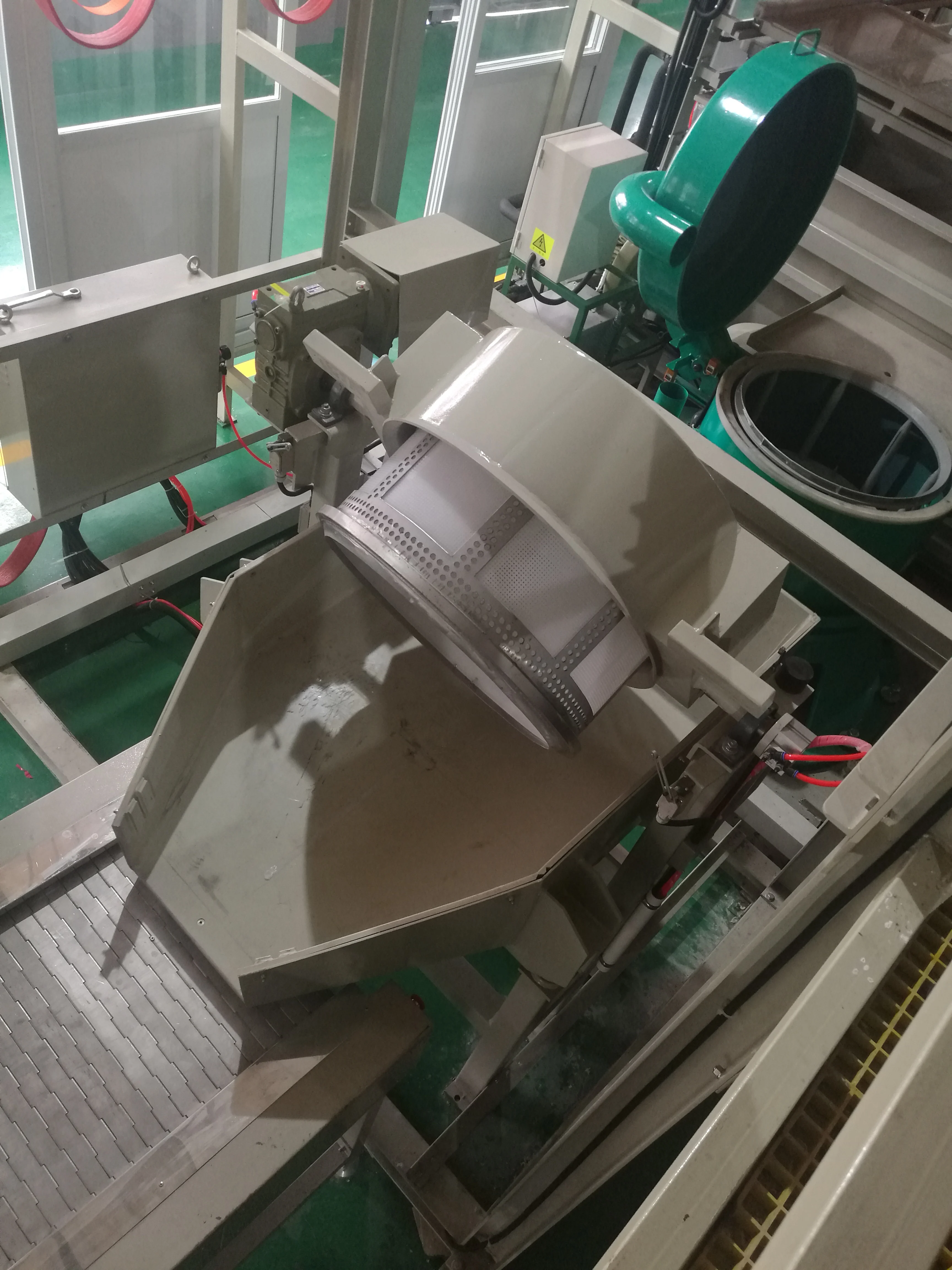 Automatic Gantry Type Barrel Copper Zinc Plating Line Machine equipment