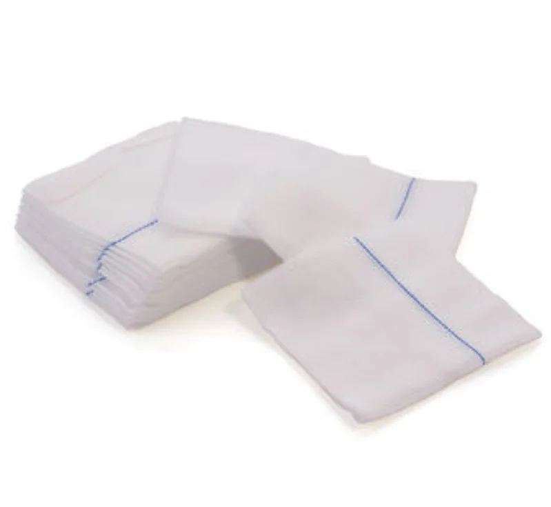 Hot Selling Good Quality Bandage Gauze Cotton Double Gauze Fabric Medical Sterile Gauze Piece