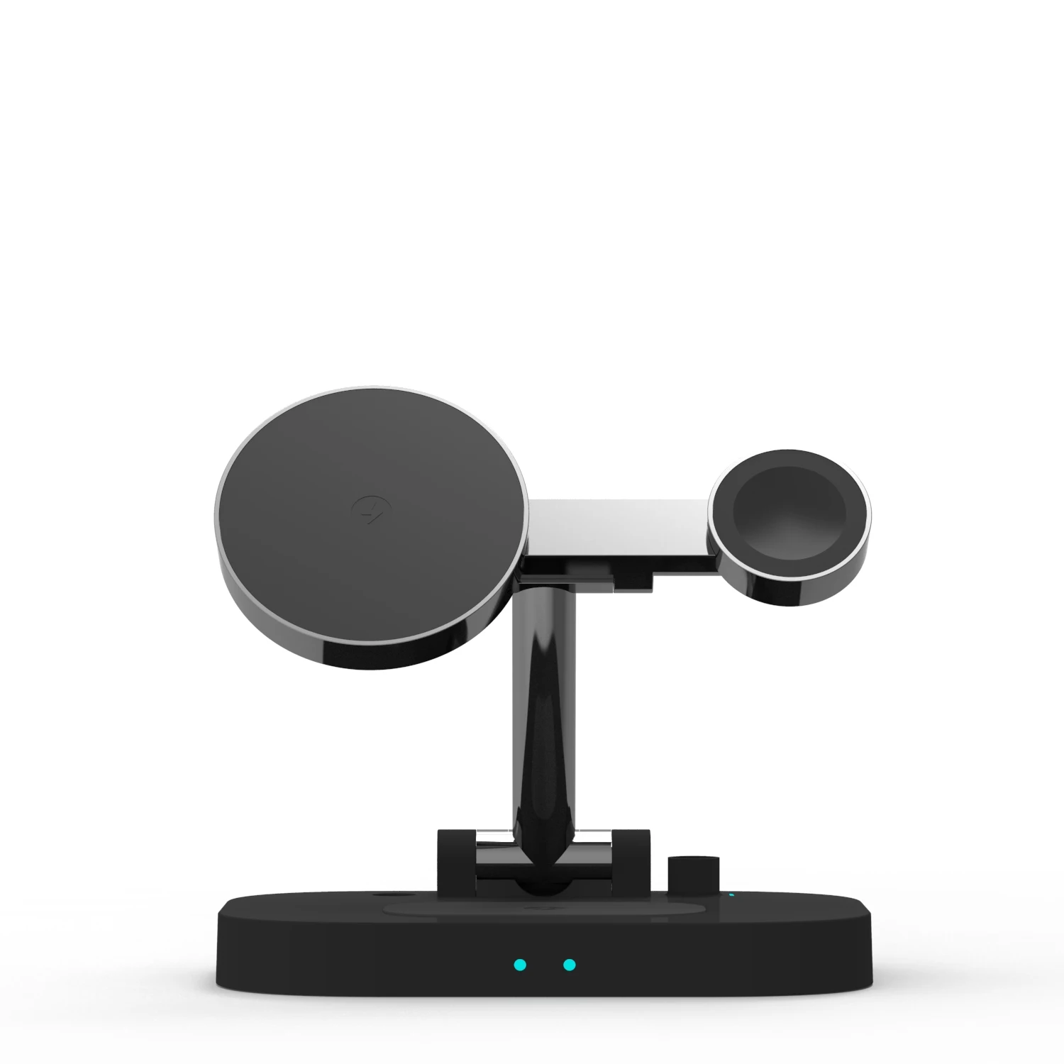 4 in 1 Fast Wireless Charger Magnetic Wireless Charging Station Compatible with iPhone iWatch  Airpods 2/Pro and Pencil 1nd d