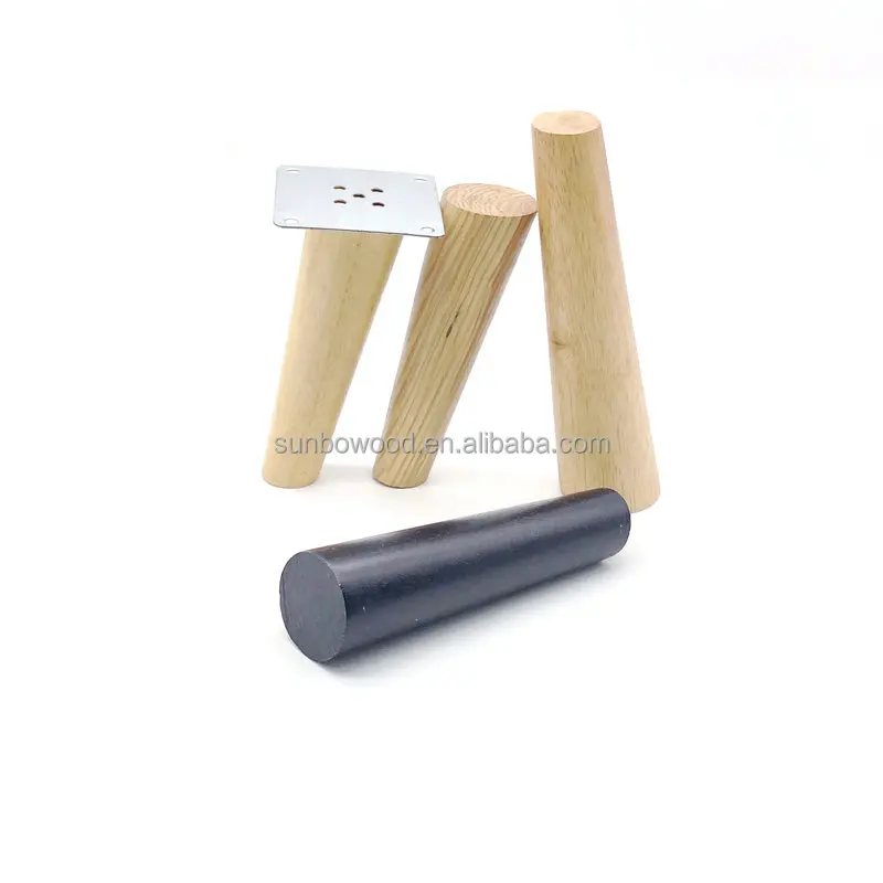 factory supply furniture wooden legs Use for table leg  chest wood leg high hardness and strong
