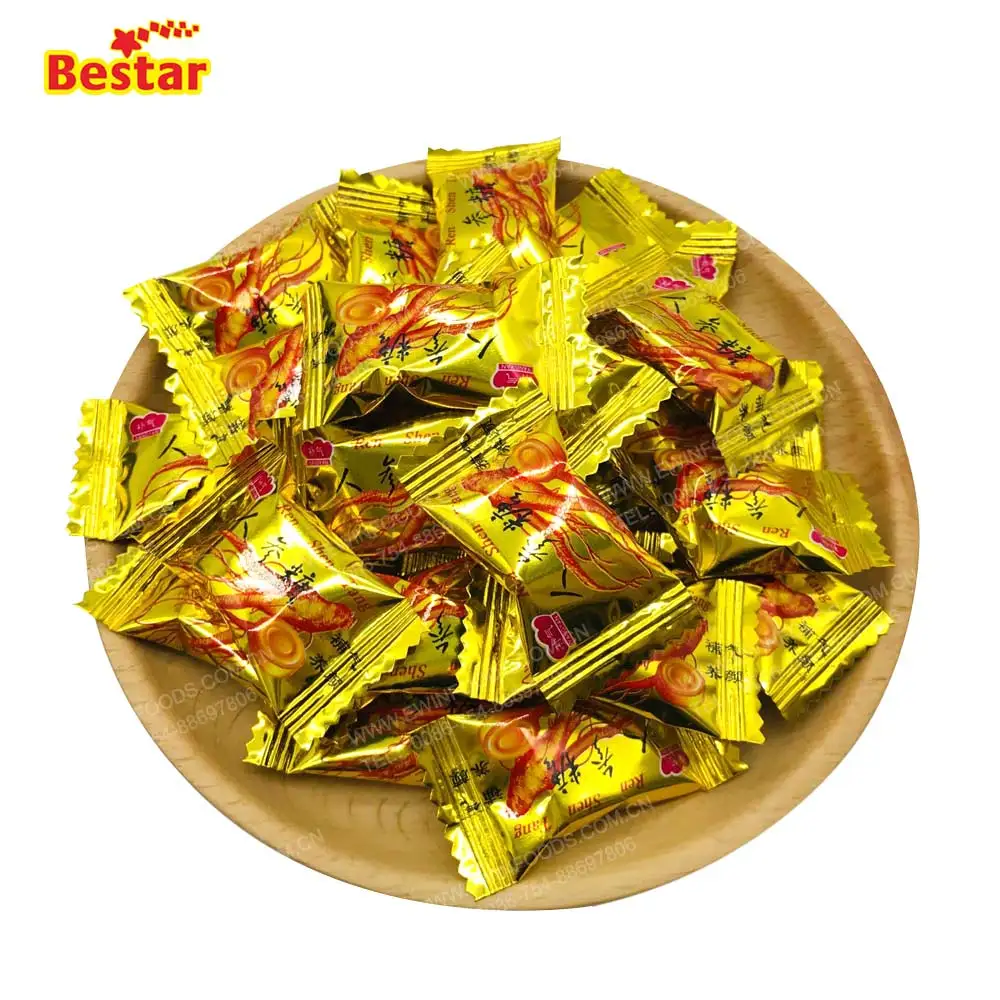 Good Quality Ginseng Candy Hard Candy