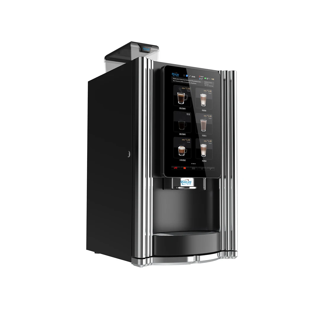EVOACAS Commercial Coffee Vending Machine Fully Automatic with Touch Screen Hot Sale Coffee Making Equipment