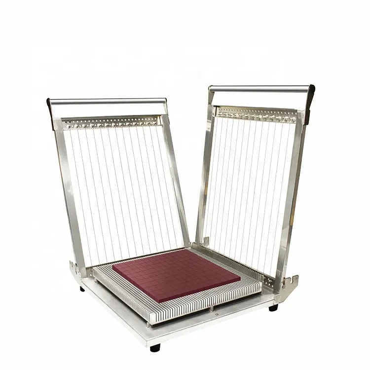 Cheese Chocolate Bars Cutting Machine Double Guitar Cutter Cheese Soft Candy Wire Cutter Chocolate Cake Cutting Machine