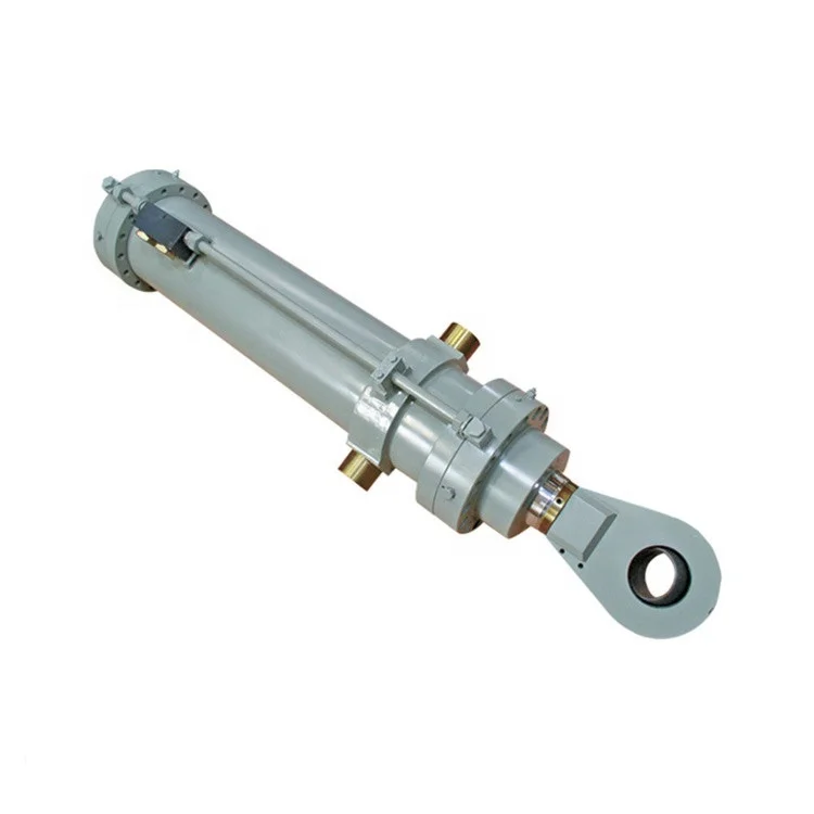 Controlled Double Acting Hydraulic Cylinder For Mobile Crane