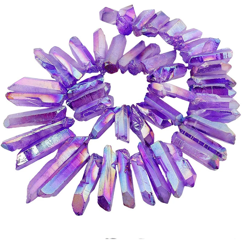 Angel Aura Clear Quartz Tower Natural Crystal Wand Aura White Crystal Tower For Decoration