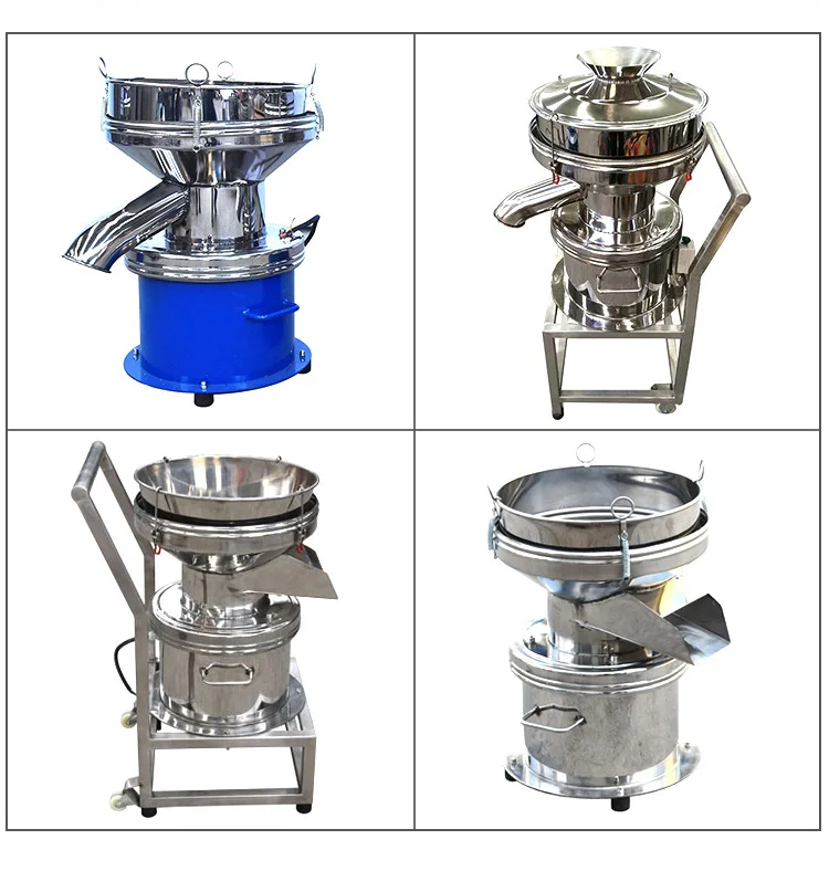 Best price low noise wheat flour powder 450 series vibratory seive