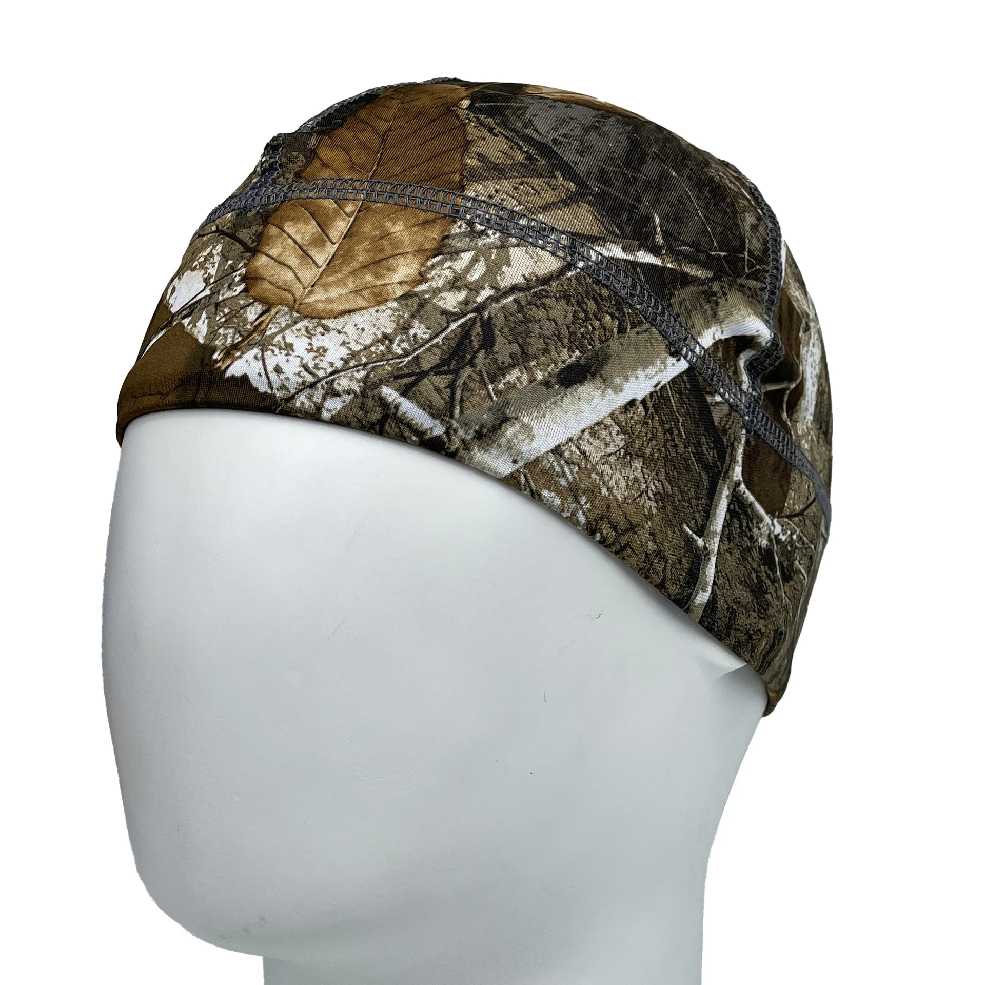 Custom Winter Under Helmet Liner Thermal Fleece Sport Running Beanie Hat Ski Cycling Skull Cap For Men
