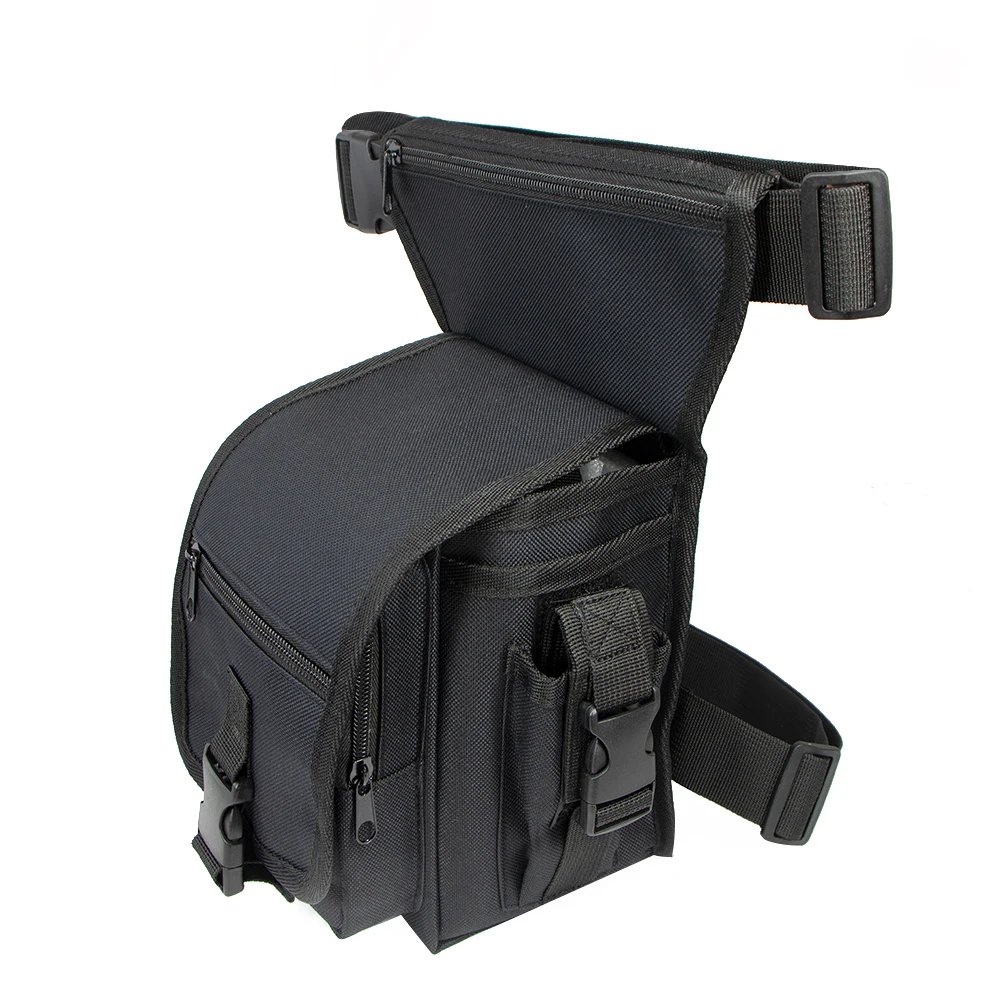 Travel Hiking Motorcycle Tactical Riding Canvas Thigh Drop Leg Bag Waist Belt Bag