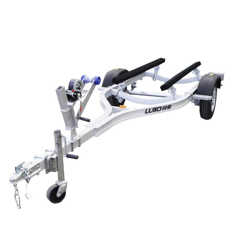 
Hot sale pedal boat trailer boat trailer with roller boat & watercraft trailers 