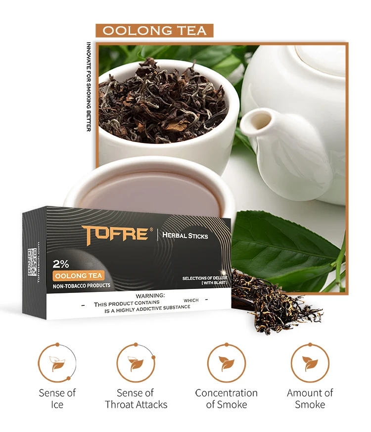 New Tofre Heat Herbal Stick cigs No tobak Heat No Burn With Heating Device For Sale