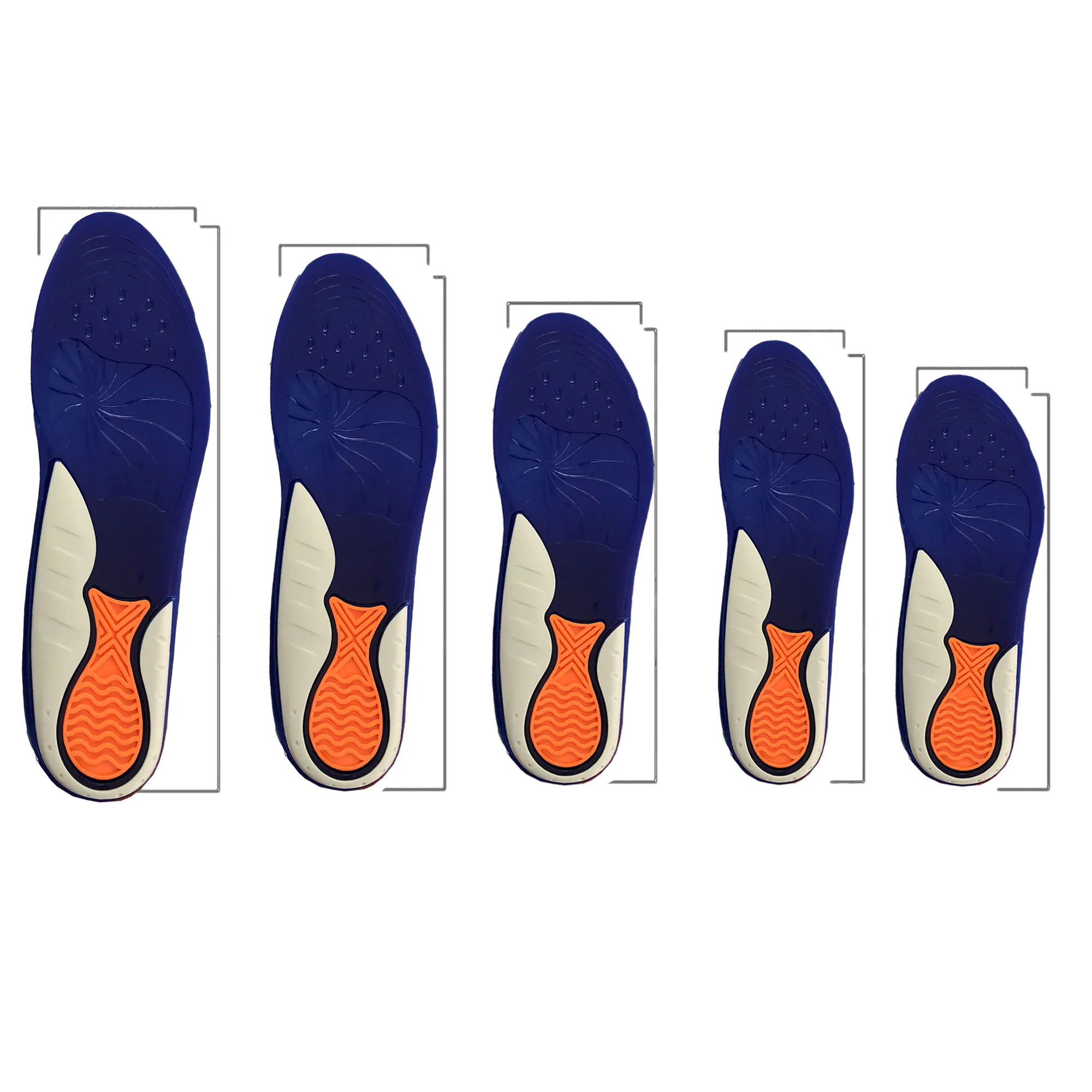 carbon fibre insole for basketball shoe pads cushion orthopedic insoles