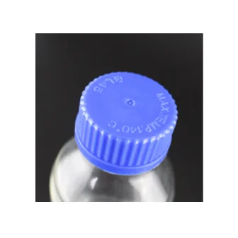 CHINCAN 250/500/1000/2000ml Transparent Borosilicate Glass Bottle PP Reagent Bottle Glass Reagen Bottle for Chemicals