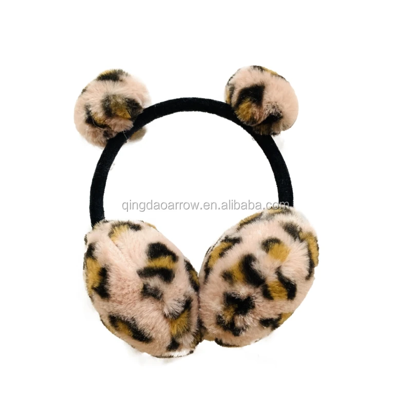 Creative fox girls warmers plush winter windproof earmuff for kids Winter Earmuffs