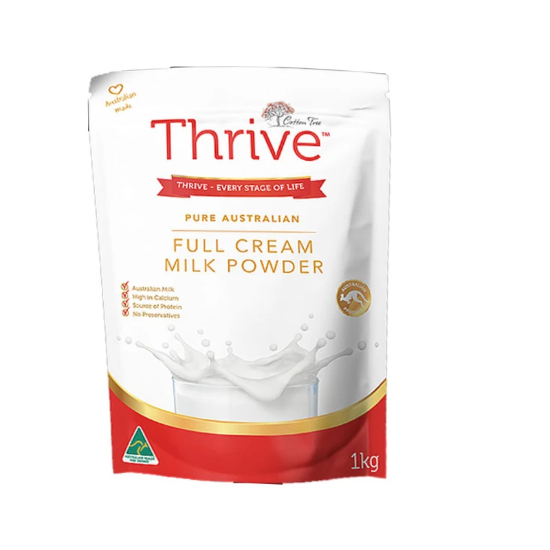 Thrive full cream Milk powder rich in calcium and vitamin D keeps bones and teeth healthy maintain good digestive health