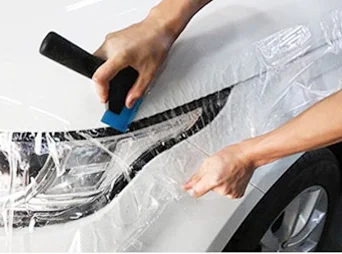 Anti Scratching  healing scratch with a heat  paint protection film tough TPU easy self adhesive protected film for auto