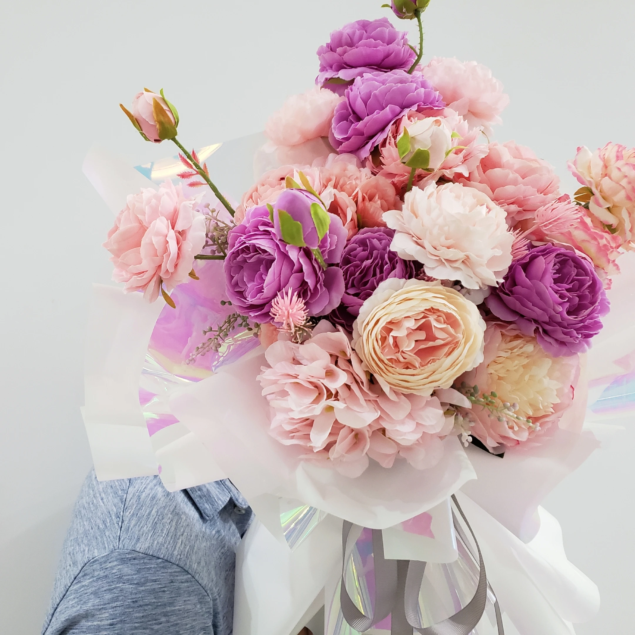 Florist Wrap Supplies Gorgeous Fresh Magic Colorful Gift Flower Bouquet Wrapping Paper