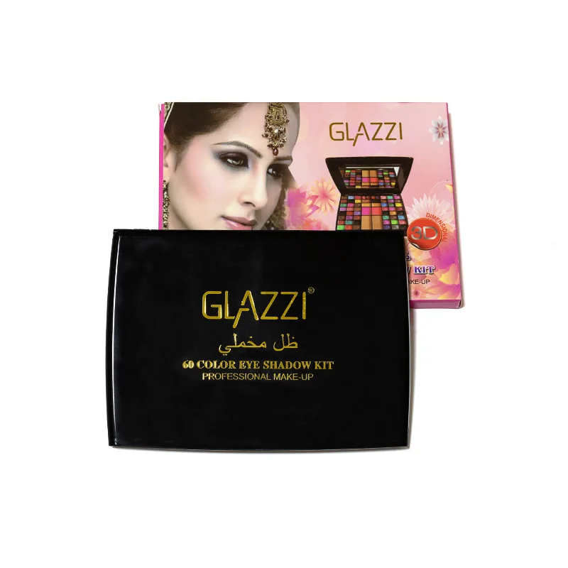 60 Colors Matte Pearl Eye Shadow High Gloss Blush Makeup Artist Multi-Purpose Eyeshadow Palette