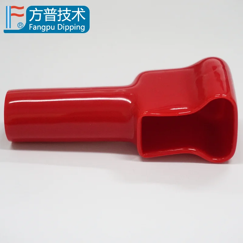 uxcell Car Battery Terminal Cover Soft Plastic Insulation Boot Sleeve Black Red Terminal Sleeves